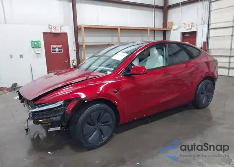 2026 Tesla Model Y Long Range Launch Series/Premium All-Wheel Drive from USA, damaged, VIN 7SAYGDEE1TF361353